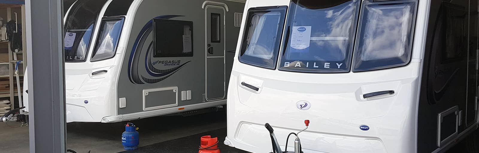 Caravan servicing